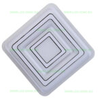 Lustra LED 200W 3 Functii Dimabila cu Telecomanda sau Telefon LZ9681-480F - imagine 5