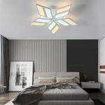 Lustra LED 200W 3 Functii Dimabila cu Telecomanda sau Telefon LZ6630-5 - imagine 6