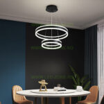 Lustra LED 204W Dimabila 3 Functii cu Telecomanda sau Telefon LZ1768-500 - imagine 6