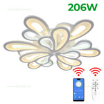 Lustra LED 206W 3 Functii Dimabila cu Telecomanda sau Telefon LZ6541-63