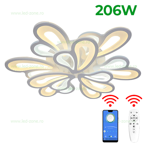 Lustra LED 206W 3 Functii Dimabila cu Telecomanda sau Telefon LZ6541-63 Lustra LED 206W 3 Functii Dimabila cu Telecomanda sau Telefon LZ6541-63 - imagine 1