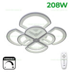 Lustra LED 208W 3 Functii Dimabila cu Telecomanda LZ6602-44