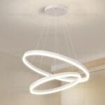 Lustra LED 108W Alba 3 Functii cu Telecomanda LZ14 - imagine 3