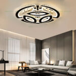 Lustra LED 234W 3 Functii Dimabila cu Telecomanda Cristal LZ2860-3+3