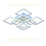 Lustra LED 240W 3 Functii Dimabila Telecomanda sau Telefon LZ6809-44 - imagine 4