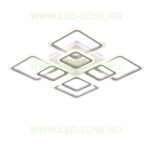Lustra LED 240W 3 Functii Dimabila Telecomanda sau Telefon LZ6809-44 - imagine 3