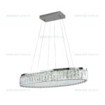 Lustra LED 240W 3 Functii Dimabila cu Telecomanda Cristal LZ9581-800 - imagine 3