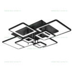 Lustra LED 240W 3 Functii Dimabila Telecomanda LZ8876-8 - imagine 2