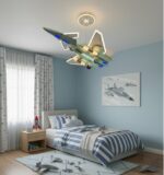 Lustra LED 240W Avion 3 Functii cu Telecomanda - Verde Militar LZ188 - imagine 2