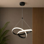 Lustra LED 28W 3 Functii Neagra LZ9331
