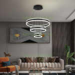 Lustra LED 308W Dimabila 3 Functii cu Telecomanda sau Telefon LZ1768-600 - imagine 7