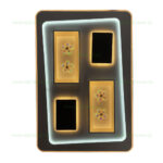 Lustra LED 350W 4 Functii Dimabila cu Telecomanda LZ2005 - imagine 2