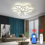 Lustra LED 378W 3 Functii Dimabila cu Telecomanda sau Telefon LZ6544-63