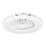Lustra LED 48W + 15W CCT Dimabila cu Telecomanda si Ventilator ERSTE - imagine 5