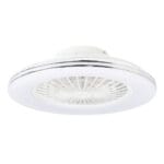 Lustra LED 48W + 15W CCT Dimabila cu Telecomanda si Ventilator ERSTE - imagine 2