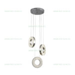 Lustra LED 48W 3 Functii Dimabila cu Telecomanda Cristal LZ7270-3Y - imagine 4