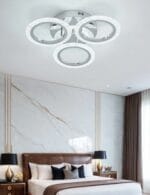 Lustra LED 48W 3 Functii Dimabila cu Telecomanda LZDQ001-3 - imagine 2