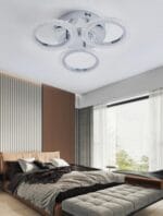 Lustra LED 48W 3 Functii Dimabila cu Telecomanda LZDQ001-3 - imagine 3