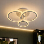 Lustra LED 56W 3 Functii Dimabila cu Telecomanda LZ6601-3