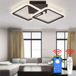 Lustra LED 52W 3 Functii Dimabila cu Telecomanda sau Telefon LZ3374-1+1