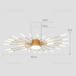 Lustra LED 60W 3 Functii LZ5966-28 - imagine 5