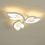 Lustra LED 60W 3 Functii Dimabila cu Telecomanda sau Telefon LZ6553-3 - imagine 2