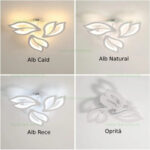 Lustra LED 60W 3 Functii Dimabila cu Telecomanda sau Telefon LZ6553-3 - imagine 4