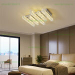 Lustra LED 60W Dimabila 3 Functii cu Telecomanda Cristal LZ1103-5 - imagine 2