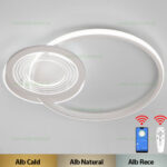 Lustra LED 67W 3 Functii Dimabila cu Telecomanda sau Telefon LZ75L045