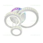 Lustra LED 67W 3 Functii Dimabila cu Telecomanda Cristal LZL7603-4C - imagine 2