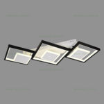 Lustra LED 78W 3 Functii Dimabila cu Telecomanda LZ9310-S1 - imagine 2