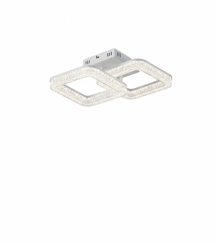 Lustra LED 80W 3 Functii Dimabila cu Telecomanda LZ2535 2 Lustra LED 80W 3 Functii Dimabila cu Telecomanda LZ2535 - imagine 2