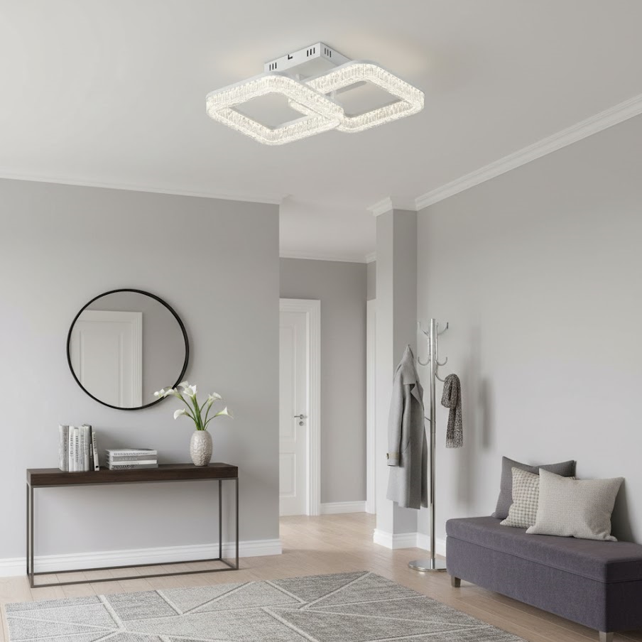 Lustra LED 80W 3 Functii Dimabila cu Telecomanda LZ2535 3 Lustra LED 80W 3 Functii Dimabila cu Telecomanda LZ2535 - imagine 3