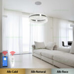 Lustra LED 80W 3 Functii Dimabila cu Telecomanda sau Telefon LZ75L244