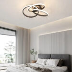 Lustra LED 84W Neagra 3 Functii Dimabila cu Telecomanda LZ3817-3