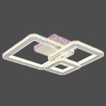 Lustra LED 88W 3 Functii Dimabila cu Telecomanda Cristal LZL7603-4C - imagine 2