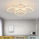 Lustra LED 90W 3 Functii cu Telecomanda LZM20/4+1