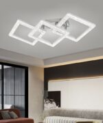 Lustra LED 90W 3 Functii Dimabila cu Telecomanda LZ25035