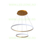 Lustra LED 92W Dimabila 3 Functii cu Telecomanda sau Telefon LZ1763-500 - imagine 4
