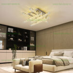 Lustra LED 96W Dimabila 3 Functii cu Telecomanda Cristal LZ1106-6 - imagine 4