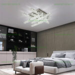 Lustra LED 96W Dimabila 3 Functii cu Telecomanda Cristal LZ1106-6 - imagine 3