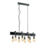 Lustra 8 Socluri Vintage E27 GOLDCLIFF