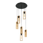 Lustra 6 Socluri Vintage E27 LITTLETON LZ49549