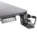 Birou de Gaming, 506, Negru, 120x60x73cm - imagine 18