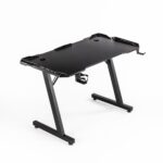 Birou de Gaming, 505, Negru, 120x60x73cm - imagine 5