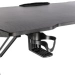 Birou de Gaming, 505, Negru, 120x60x73cm - imagine 7