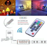 Mini Controller Banda LED RGB 12A 144W 17 Taste RF - imagine 4