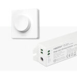 Controller Banda LED Monocrom 12A 144W cu Variator de Perete