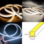 Neonflex LED 24V 9W/ML 12x12mm Rola 10m - imagine 3