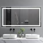 Oglinda Baie LED 120x80cm Touch Dezaburire J145/J147